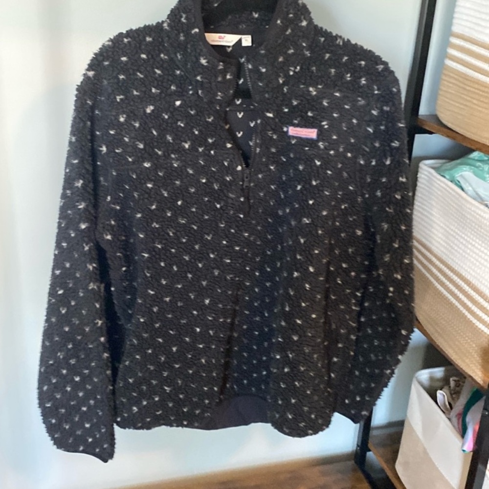 Vineyard Vines Sherpa Quarter Zip